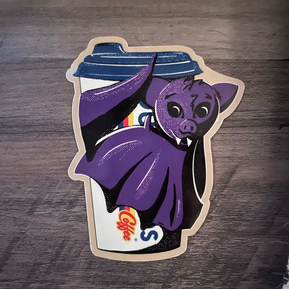 Dutch Bros. Glow in the Dark Halloween Sticker